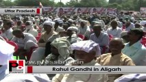 Rahul Gandhi in Aligarh launches Congress campaign; takes on the SP govt
