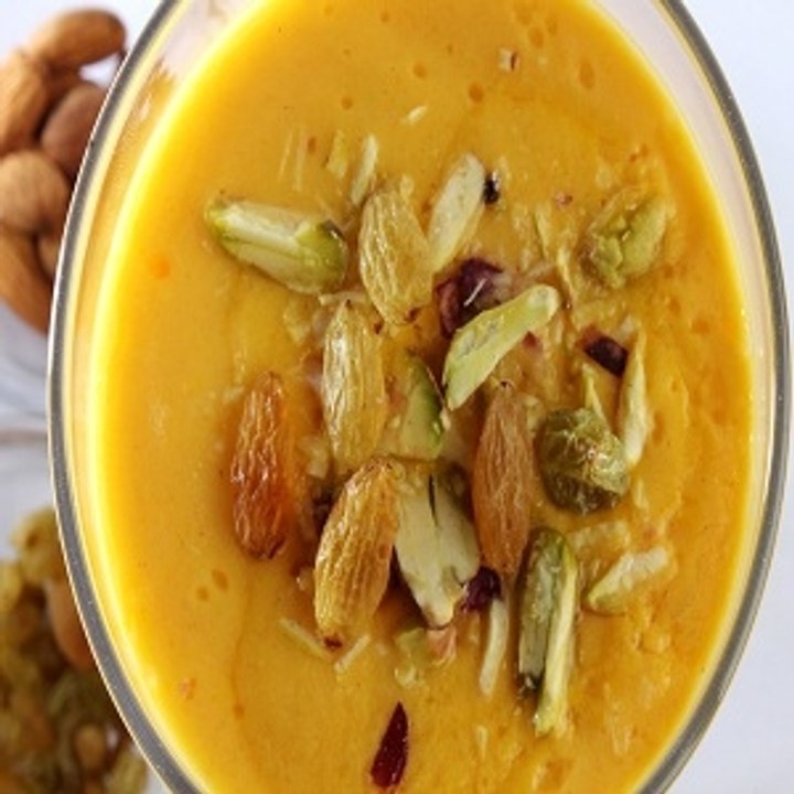 Alphonso Lassi-Namaste Breakfast