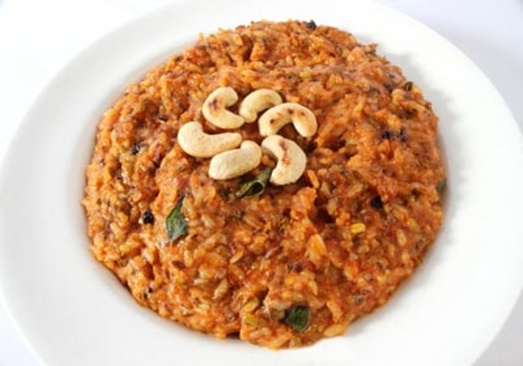 Tamarind Pongal-Namaste Breakfast