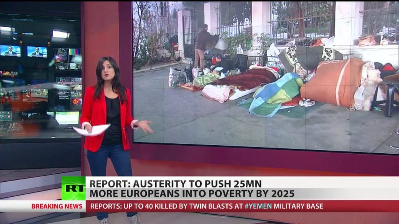 Austerity to push 25mn more Europeans into poverty by 2025 - report