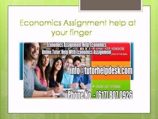 Economics Assignment help and Economics Homework Help_0
