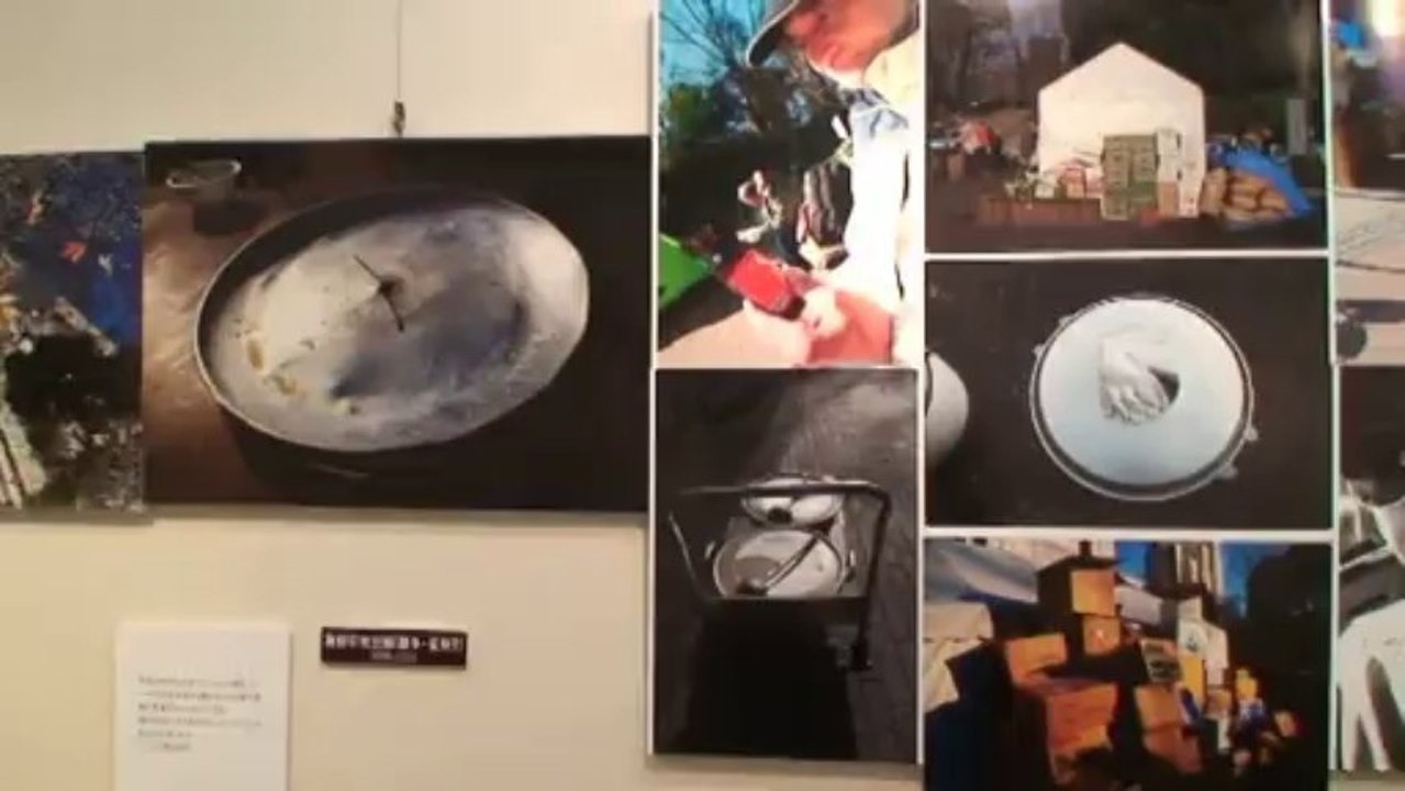 迫川尚子写真展『新宿ダンボール村』　紀伊國屋書店新宿本店　2013.5