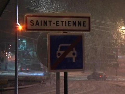 Saint-Etienne se réveille sous la neige - 20/11