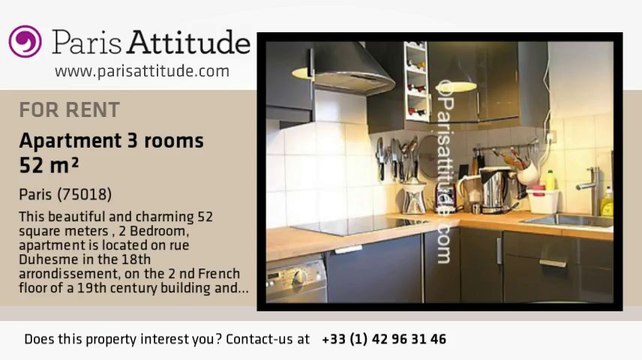 2 Bedroom Apartment for rent - Montmartre, Paris - Ref. 6880