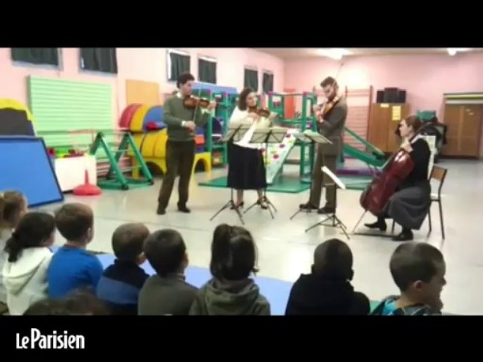 Le Quatuor Girard à l'école maternelle
