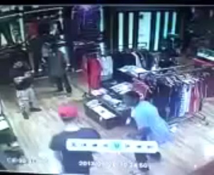 Un voleur surpris en flagrant délit