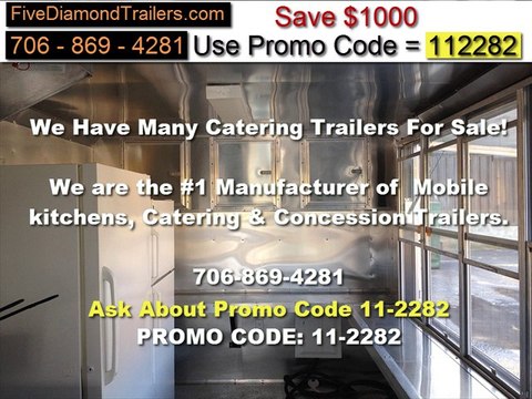 Used Catering Trailers - 706-869-4281 - Promo code - 112282