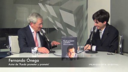 Fernando Ónega, autor de 'Puedo prometer y prometo'. 19-11-2013