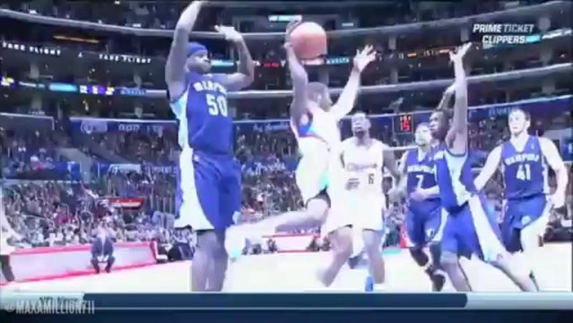 NBA : Tony Allen frappe Chris Paul au visage! Gros coup de pied!