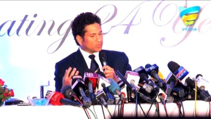 Sachin Tendulkar's 'EMOTIONAL' Speech