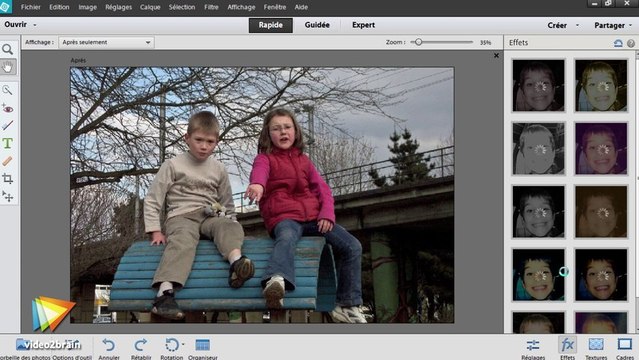 Photoshop Elements 12 : 3. Les outils du mode Éditeur : trailer | video2brain.com