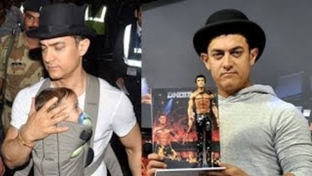 Aamir Khan Wants To Give Son Azad A Dhoom 3 Doll !