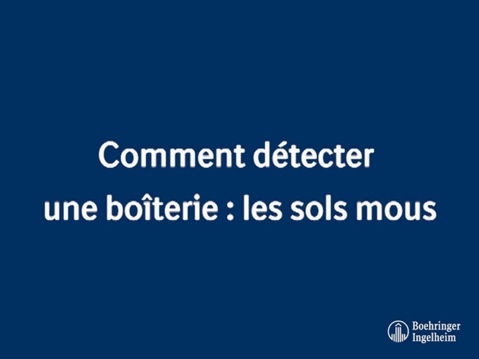 Détecter une boiterie sols mous