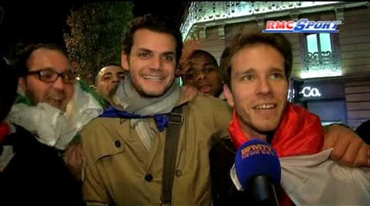 Mondial 2014 / Les supporters français en liesse - 20/11
