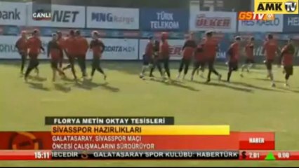 Sneijder takımla çalıştı