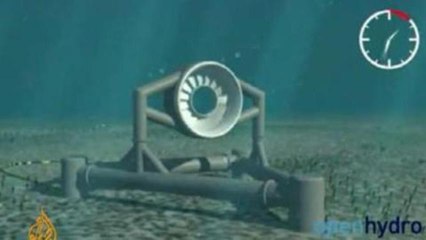 Underwater turbine initiative threats sealife