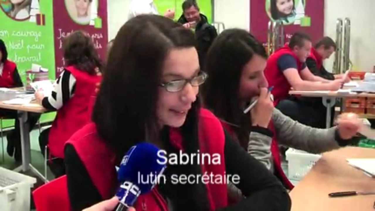 Sabrina, secrétaire - lutin du Père Noël