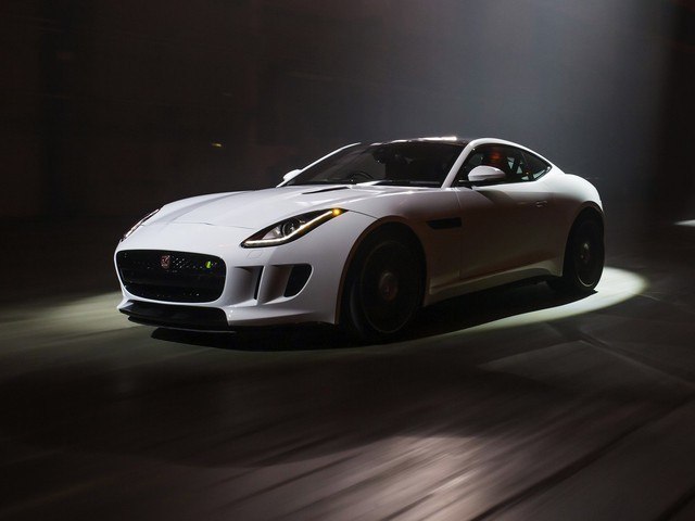 La Jaguar F-Type Coupe en action !