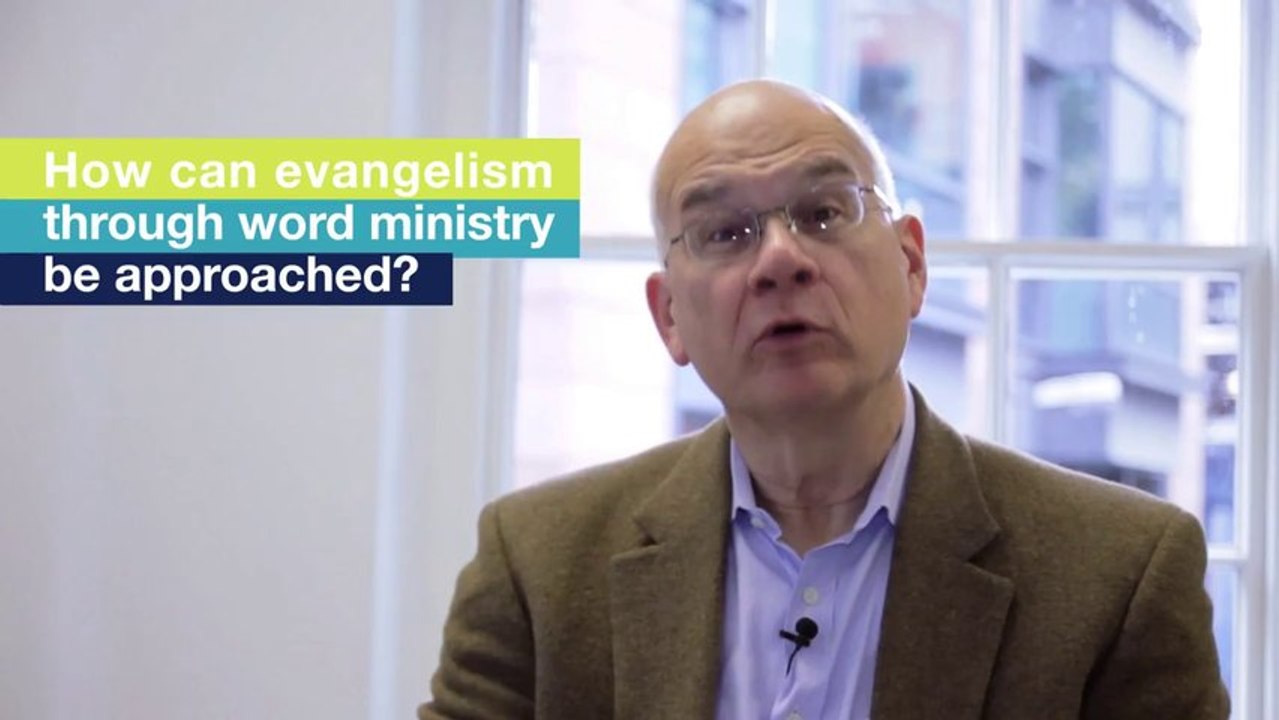 Tim Keller on evangelism in the 21st century