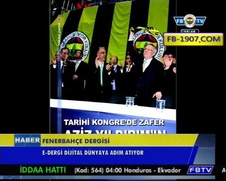 19 Kasım 2013 Fenerbahçe Dergisi E-Dergi ile Dijital Dünyaya Adım Atıyor