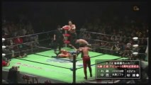 Mohammed Yone & Naomichi Marufuji vs Shinsuke Nakamura & YOSHI-HASHI (NOAH)