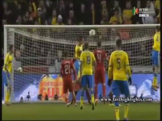 İsveç 2-3 Portekiz - Maç Özeti