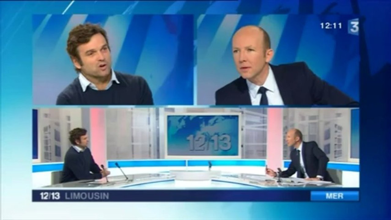Interview de Marc Thiercellin au journal de France 3 Limoges