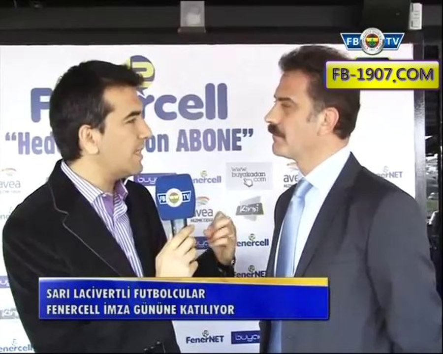 19 Kasım 2013 FB TV Fenercell İmza Günü