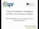 Projets d'intelligence stratégique en PME, entre mythes et réalités