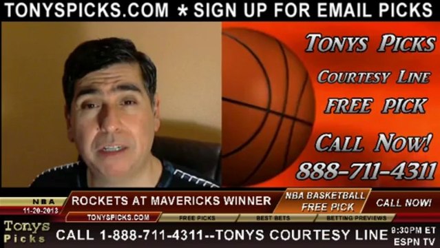 Dallas Mavericks vs. Houston Rockets Pick Prediction NBA Pro Basketball Odds