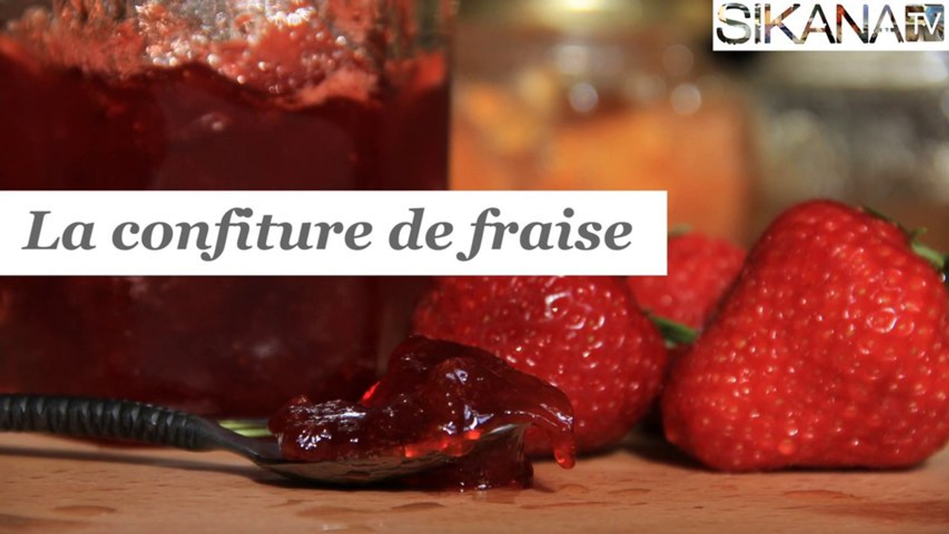 La confiture de fraise - la recette facile et inratable - HD - Vidéo  Dailymotion