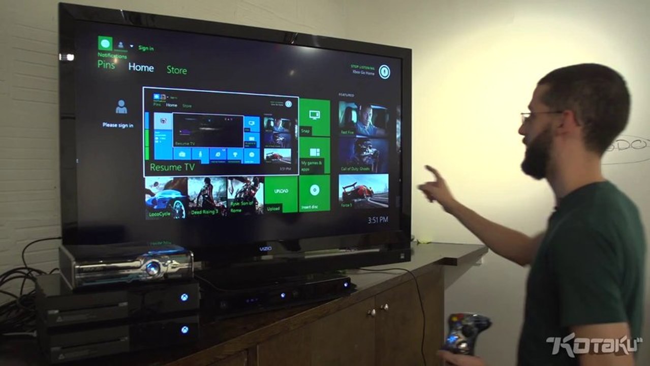 Xbox One HDMI Input Test - Playing Xbox 360 Through Two Xbox Ones