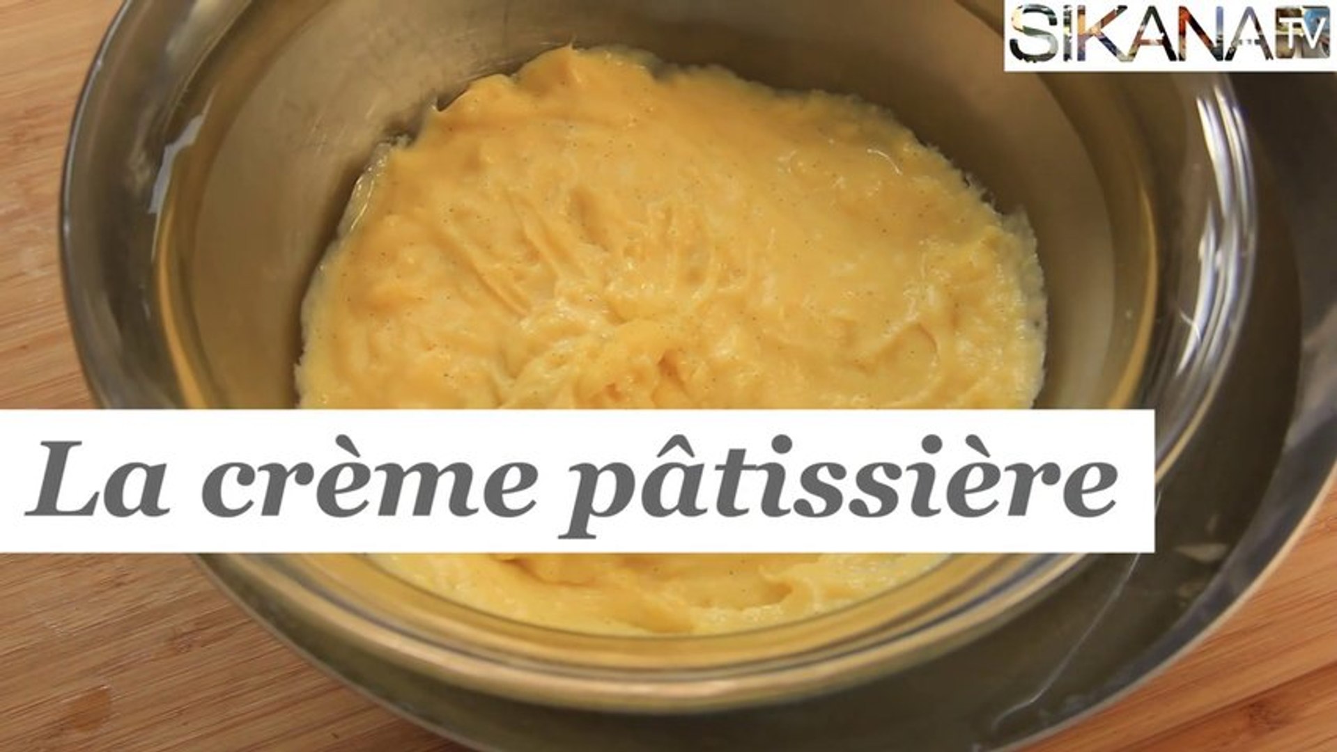La crème pâtissière inratable - un grand classique pour les recettes de  tarte - HD - Vidéo Dailymotion