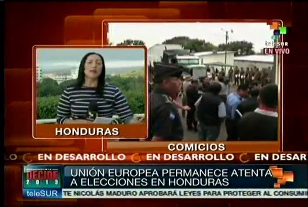 UE denuncia falta transparencia en campaña electoral de Honduras