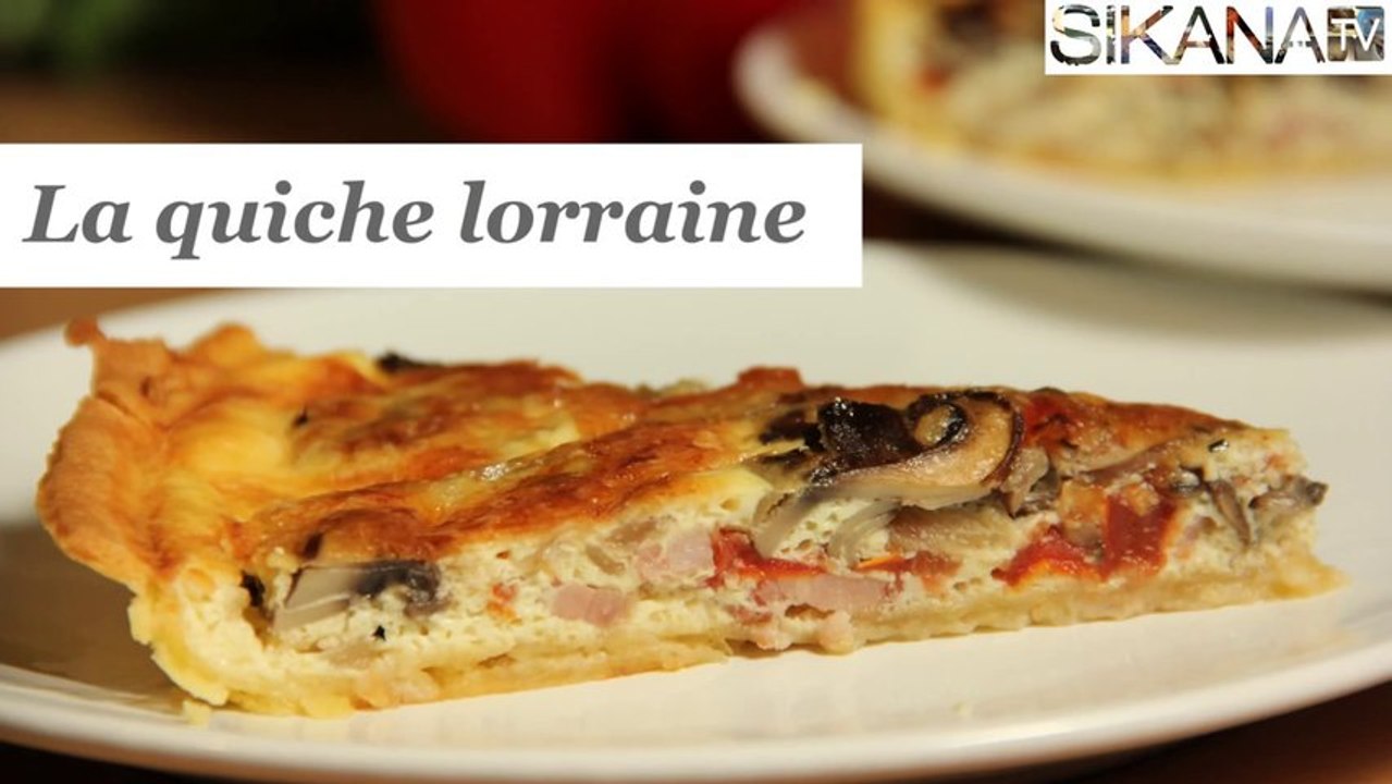 Recette facile : la quiche lorraine - Classique & inratable - HD