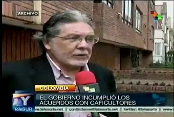 Sector cafetero de Colombia denuncia incumplimiento de acuerdos