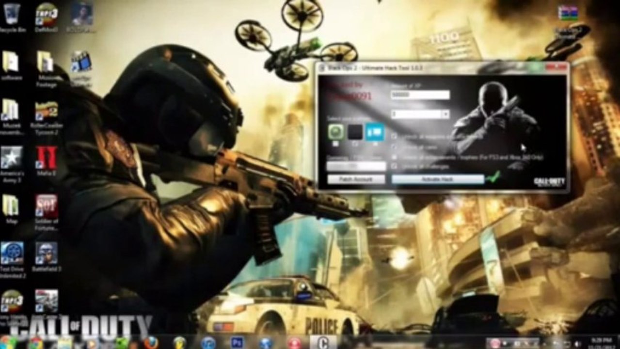 BLACK OPS 2 HACK Prestige XP HACK All platform PC XBO360 & PS3