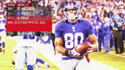 Fantasy Football Start 'em, Sit 'em - Week 12