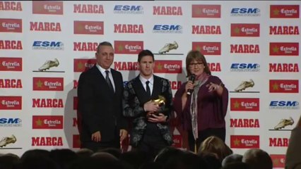 Messi: "Golden Shoe was never my objective, neither when I was fit nor now"
