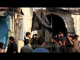 Crowd ready for Muharram procession