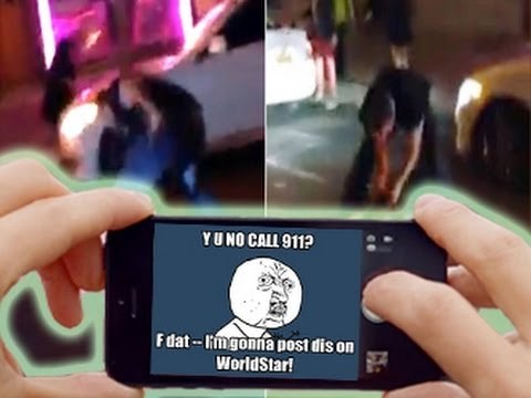 Off Duty NYPD cop brutally attacked while bystander records but doesn't help