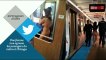 Elle est nue dans le métro