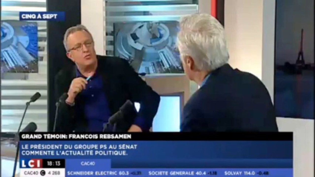 François Rebsamen, "Le grand témoin" de Michel Field