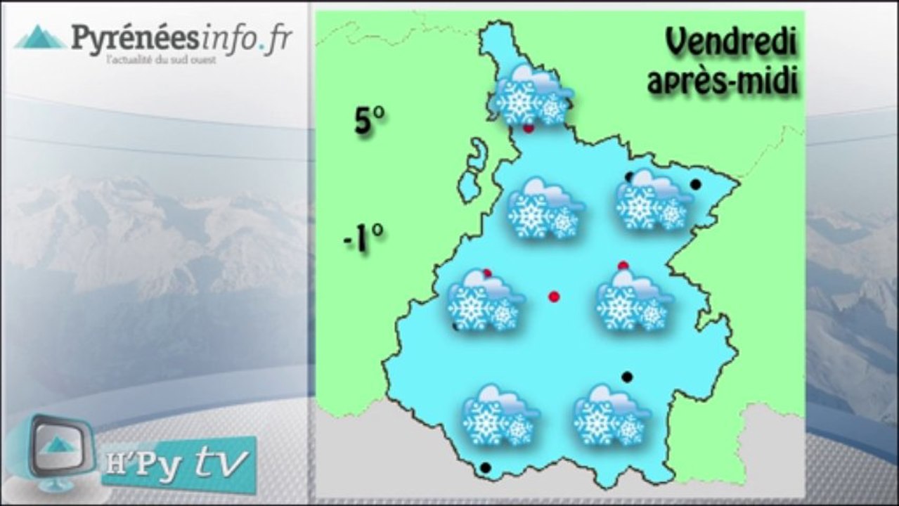 [H'Py Tv] La Météo des Hautes-Pyrénées (21 novembre 2013)