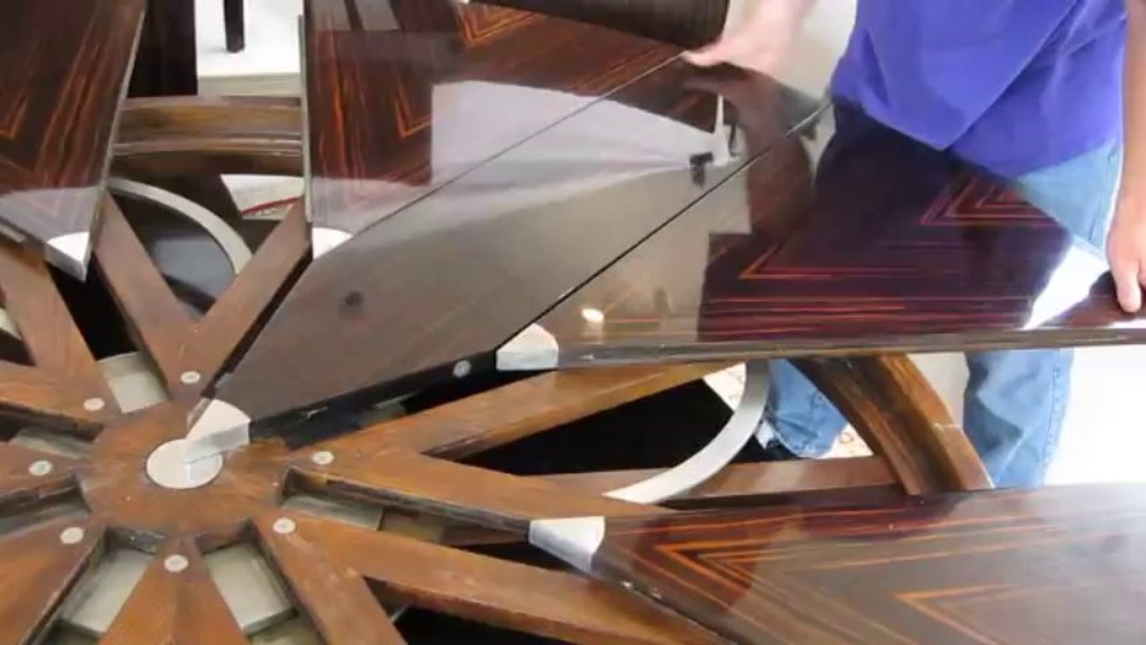 Yuvarlak Açılan Masa Tasarımı