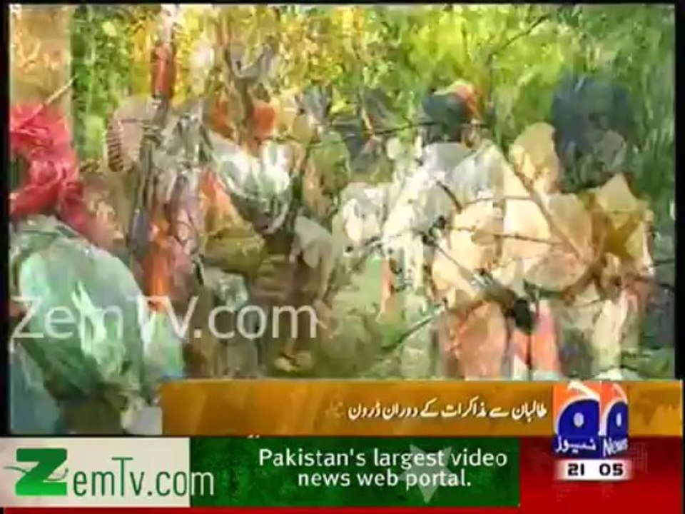US assures no drone strikes during Pak.Taliban peace talks Sartaj Aziz