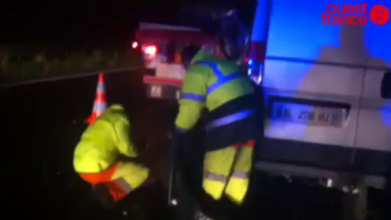 Deux accidents spectaculaires