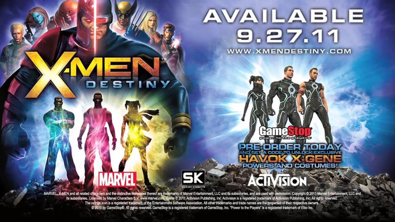 X-Men Destiny Havok Trailer