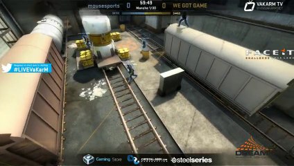 We Got Game vs mousesports - DreamHack FaceIT Qualifier