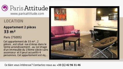 Appartement 1 Chambre à louer - Place Monge, Paris - Ref. 5709